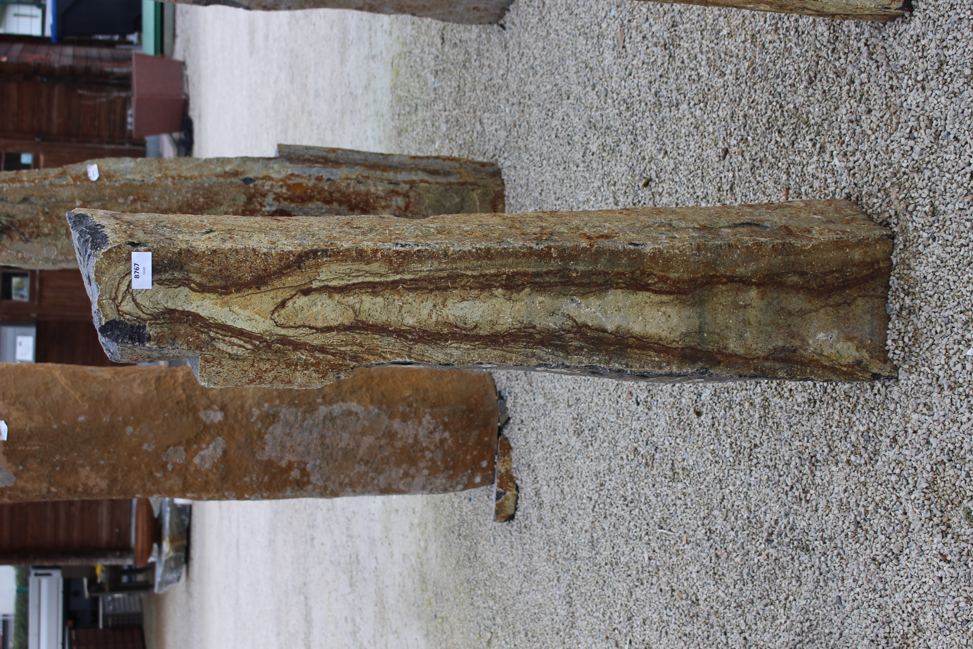 Basaltsäule ca. 26x16x120cm 